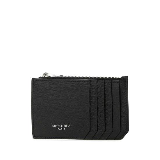 25FW 생로랑 남성지갑 609362 BTY0N 1000 BLACK - SAINT LAURENT