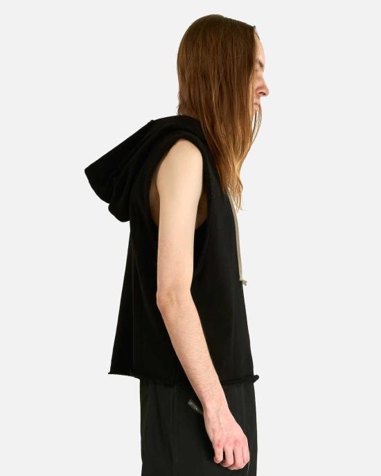  릭 오웬스 후드 티셔츠 슬 후드티 - RICK OWENS