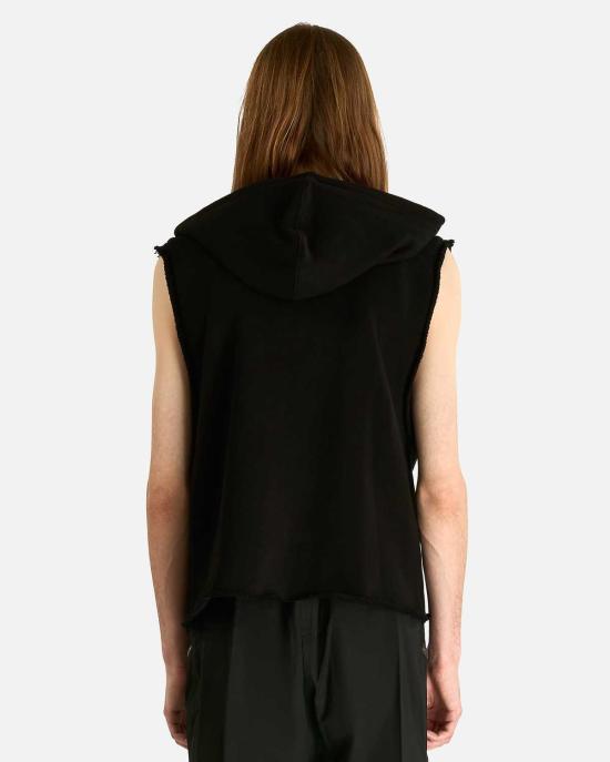  릭 오웬스 후드 티셔츠 슬 후드티 - RICK OWENS