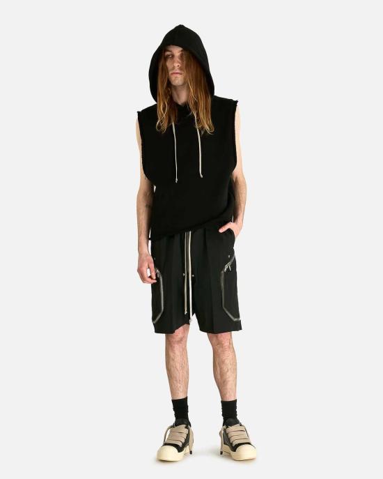  릭 오웬스 후드 티셔츠 슬 후드티 - RICK OWENS