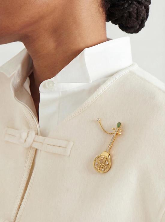  세레 브로치 세리 피파 제이드 - SEREE