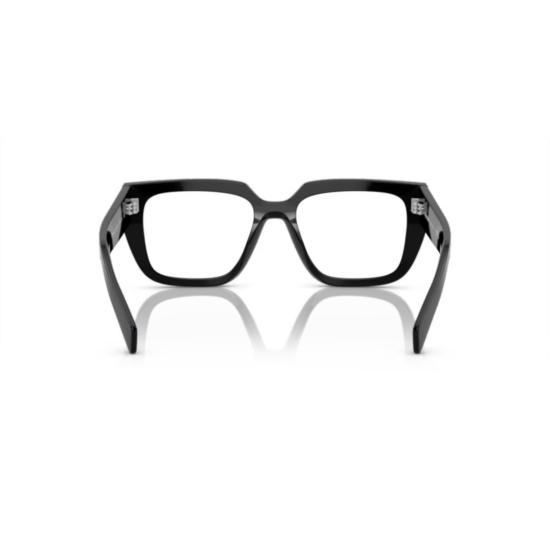  프라다 선글라스 A03v 비스타 오버사이즈 스퀘어 프레임 블랙 아세테이트 - PRADA