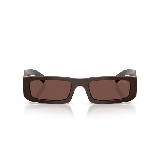 26SS 프라다 선글라스 0Pr D09sd 직사각형 갈색 아세테이트