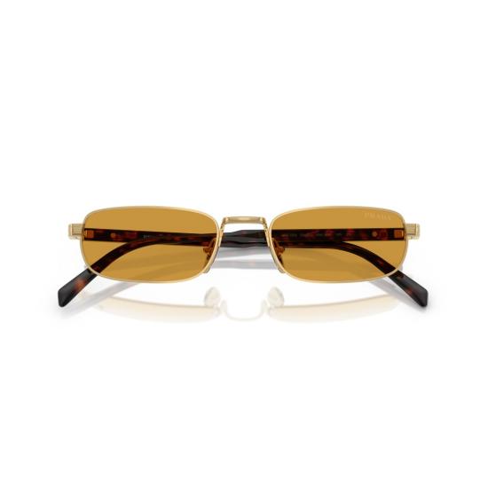 26SS 프라다 선글라스 0Pr B54s 호박색 틴트 직사각형 - PRADA