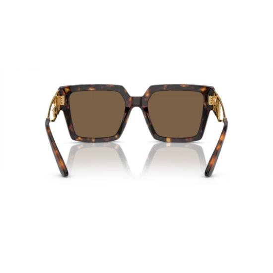 26SS 돌체앤가바나 선글라스 0Dg4446b 사각 프레임 호피무늬 - DOLCE & GABBANA