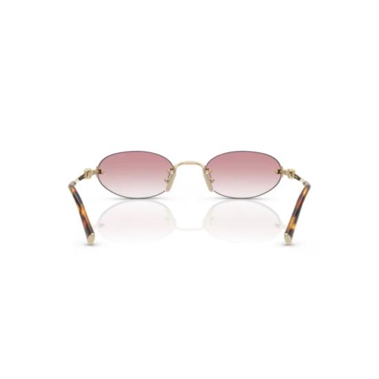 26SS 미우미우 선글라스 0Mu A54s 타원형 그라데이션 핑크 - MIU MIU