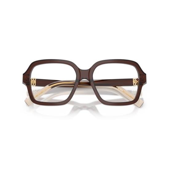 26SS 미우미우 안경 0Mu 03Yv 오버사이즈 스퀘어 아세테이트 - MIU MIU