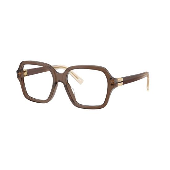 26SS 미우미우 안경 0Mu 03Yv 오버사이즈 스퀘어 아세테이트 - MIU MIU