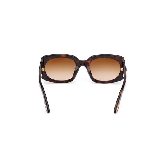  톰포드 선글라스 Ft1253 볼드 직사각형 호피무늬 - TOMFORD