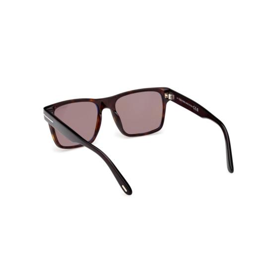  톰포드 선글라스 Ft1205 직사각형 호피무늬 아세테이트 - TOMFORD