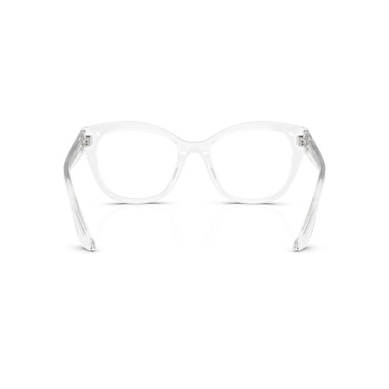 26SS 미우미우 안경 0Mu 05Xv 투명 아세테이트 캣아이 안경 - MIU MIU