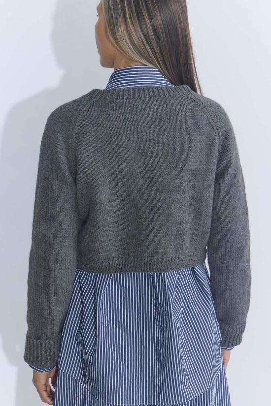  안티 오티 가디건 오티 이모 손뜨개 - AUNTIE OTI