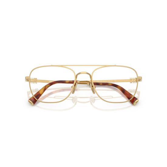 26SS 미우미우 안경 0Mu 51Wv 골드 마감 메탈 - MIU MIU