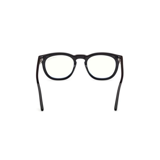  톰포드 안경 Ft5993-B 둥근 직사각형 아세테이트 안경 - TOMFORD