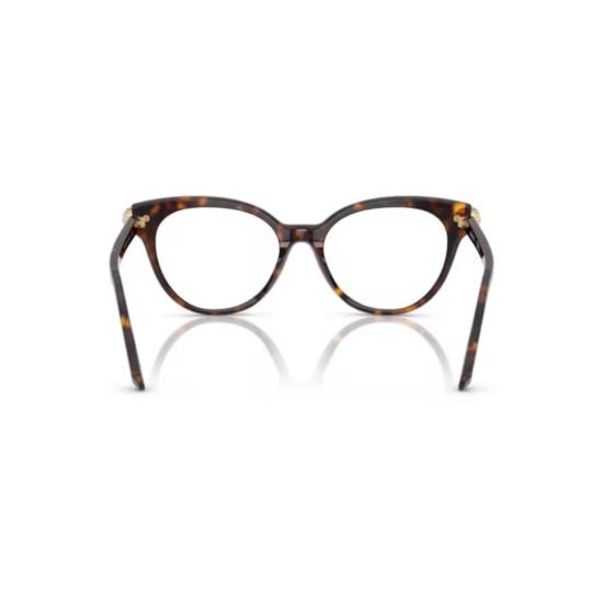 26SS 스와로브스키 안경 0Sk2046 클래식 원형 호피무늬 프레임 안경 - SWAROVSKI