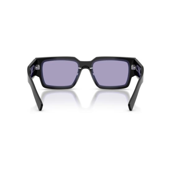 26SS 프라다 선글라스 0Pr B17s 직사각형 프레임 블랙 아세테이트 - PRADA