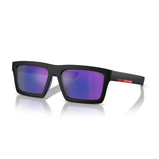 26SS 프라다 선글라스 0Ps 02Zsu 직사각형 무광 블랙 - PRADA