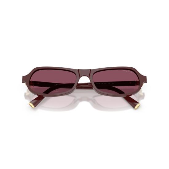 26SS 미우미우 선글라스 0Mu B10su 직사각형 아세테이트 - MIU MIU