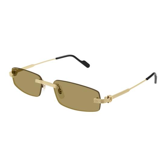 25FW 까르띠에 선글라스 CT0535S 테 없는 직사각형 - CARTIER