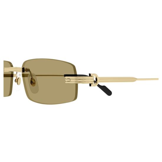 25FW 까르띠에 선글라스 CT0535S 테 없는 직사각형 - CARTIER