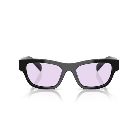 26SS 프라다 선글라스 0Pr B09s 직사각형 블랙 아세테이트