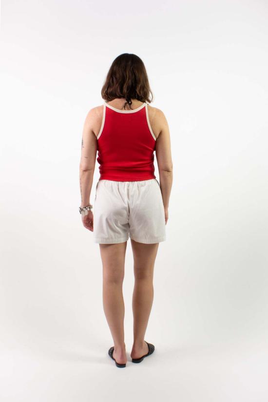  띵킹 뮤 민소매 티셔츠 씽킹 무 해리엇 콘트라스트 트림 탱크 - THINKING MU