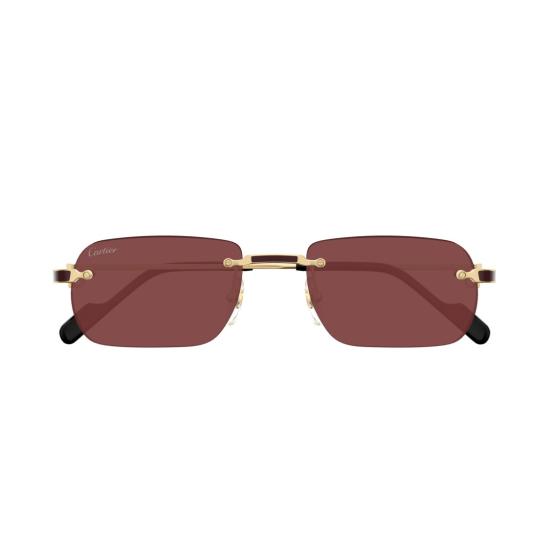 25FW 까르띠에 선글라스 CT0498S 테 없는 직사각형
