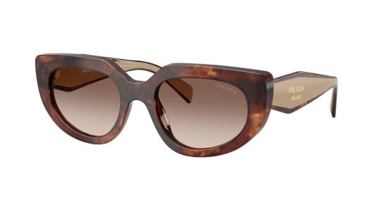 26SS 프라다 선글라스 0Pr D02s 오버사이즈 캣아이 - PRADA