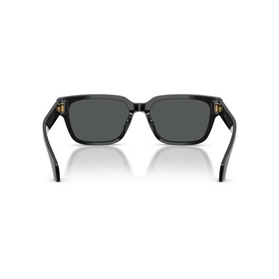 26SS 베르사체 선글라스 0Ve4513d 볼드 블랙 직사각형 아세테이트 - VERSACE