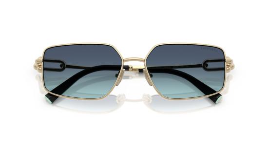 26SS 티파니앤코 선글라스 0Tf3111 오버사이즈 스퀘어 - TIFFANY & CO