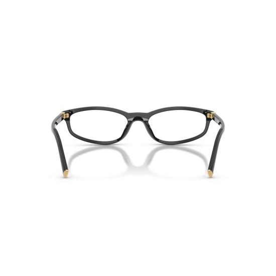 26SS 미우미우 안경 0Mu 01Zv 직사각형 검정색 아세테이트 안경 - MIU MIU