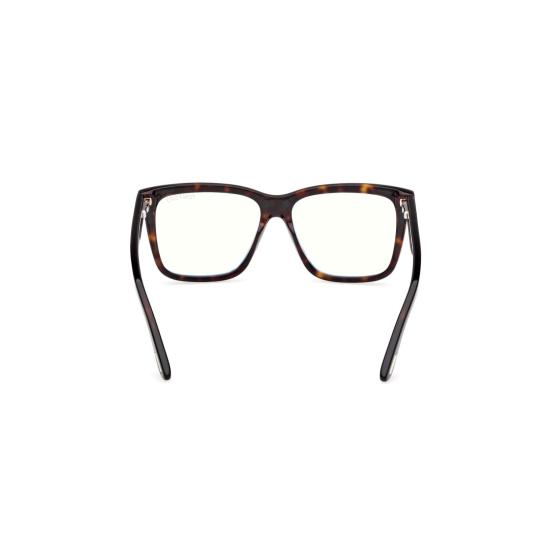 톰포드 안경 Ft6069-B 오버사이즈 스퀘어 호피무늬 안경 - TOMFORD