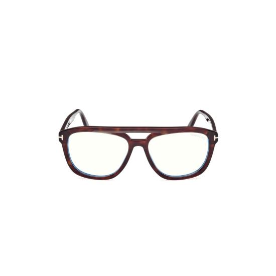  톰포드 안경 Ft6024-B 오버사이즈 스퀘어 호피무늬