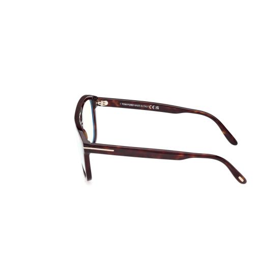  톰포드 안경 Ft6024-B 오버사이즈 스퀘어 호피무늬 - TOMFORD