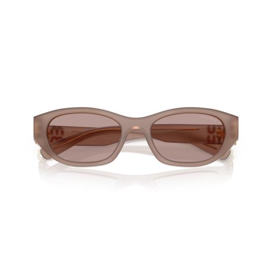 26SS 미우미우 선글라스 0Mu A03s 반투명 토프 타원형 - MIU MIU