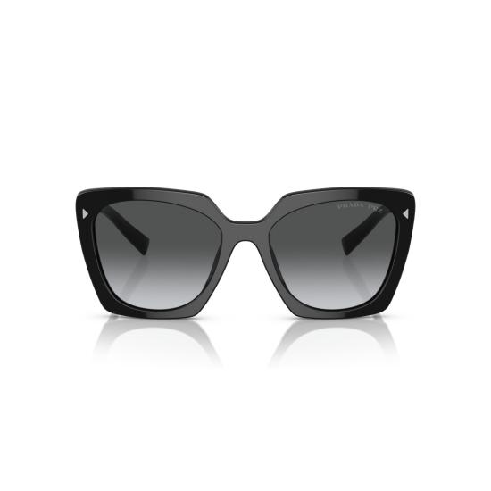 26SS 프라다 선글라스 0Pr 23Zs 오버사이즈 블랙 아세테이트