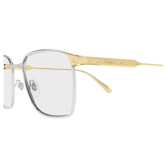  까르띠에 안경 CT0614O 티타늄 사각 프레임 안경 - CARTIER