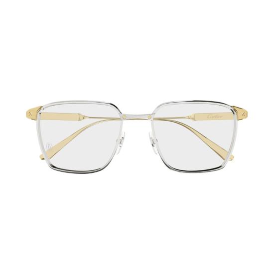  까르띠에 안경 CT0614O 티타늄 사각 프레임 안경