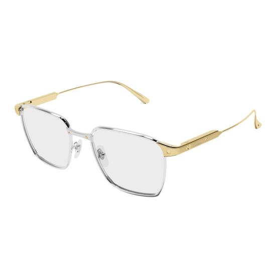  까르띠에 안경 CT0614O 티타늄 사각 프레임 안경 - CARTIER