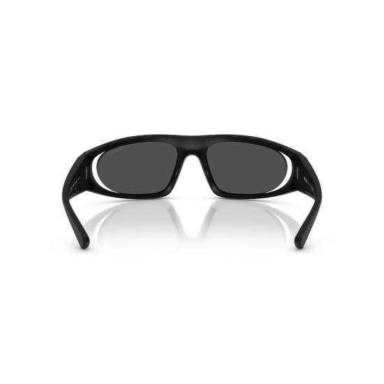 26SS 프라다 선글라스 0Ps B03s 랩어라운드 디자인 블랙 - PRADA