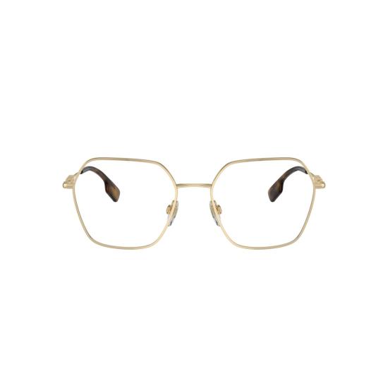 26SS 버버리 안경 0Be1381 스퀘어 골드 마감 스틸 안경