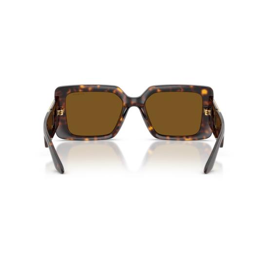 26SS 베르사체 선글라스 0Ve4505u 직사각형 호피무늬 - VERSACE