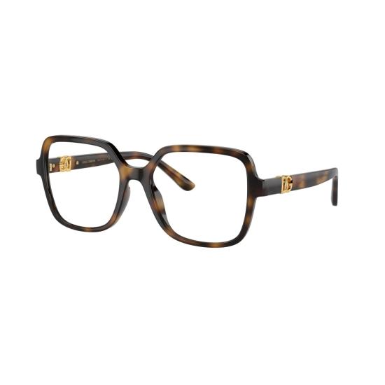 26SS 돌체앤가바나 안경 0Dg5105u 오버사이즈 스퀘어 호피무늬 - DOLCE & GABBANA