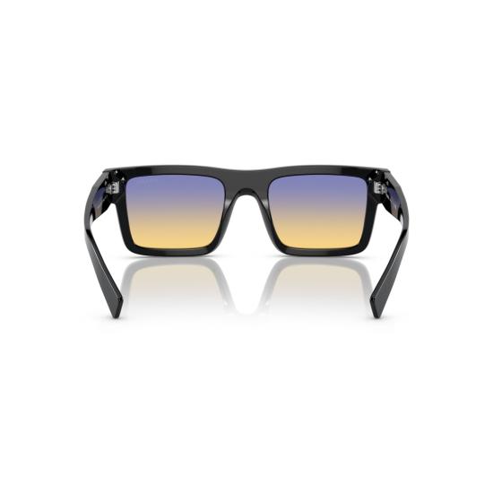 26SS 프라다 선글라스 0Pr 19Ws 직사각형 블랙 아세테이트 - PRADA