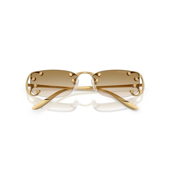 26SS 프라다 선글라스 0Pr C57s 직사각형 그라데이션 브라운 - PRADA