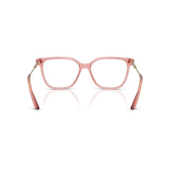 26SS 베르사체 안경 0Ve3388u 반투명 핑크색 사각 프레임 안경 - VERSACE