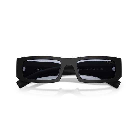 26SS 프라다 선글라스 0Pr D09sd 무광 블랙 직사각형 프레임 - PRADA