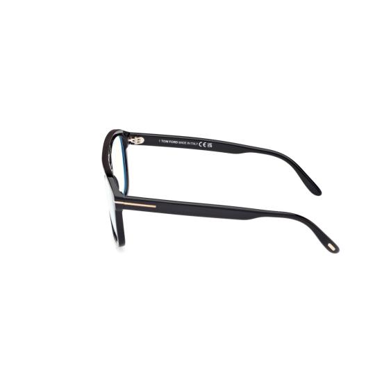  톰포드 안경 Ft6024-B 볼드 직사각형 프레임 안경 - TOMFORD