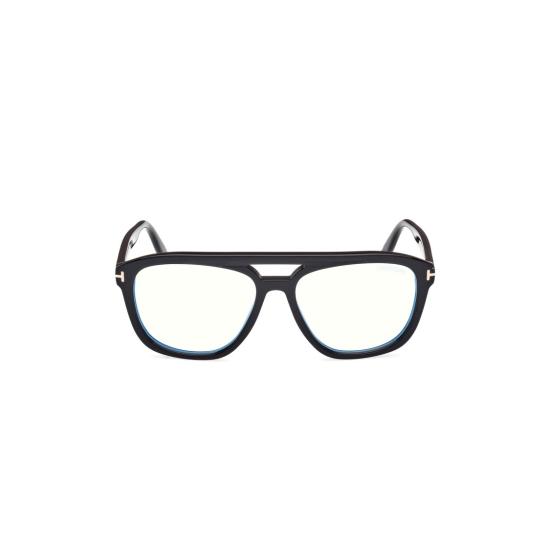  톰포드 안경 Ft6024-B 볼드 직사각형 프레임 안경