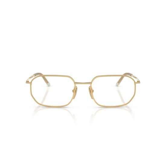 26SS 프라다 안경 0Pr D51v 얇은 골드 메탈 프레임